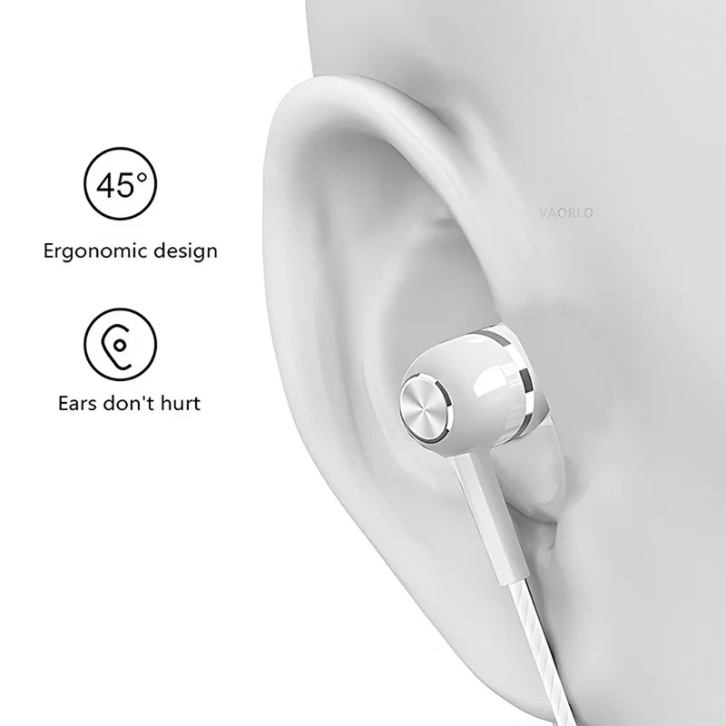 1/2/3/4 ชิ้น 3.5 มม. หูฟังแบบม - Wired Earphone Mic บทวิจารณ์และราคา