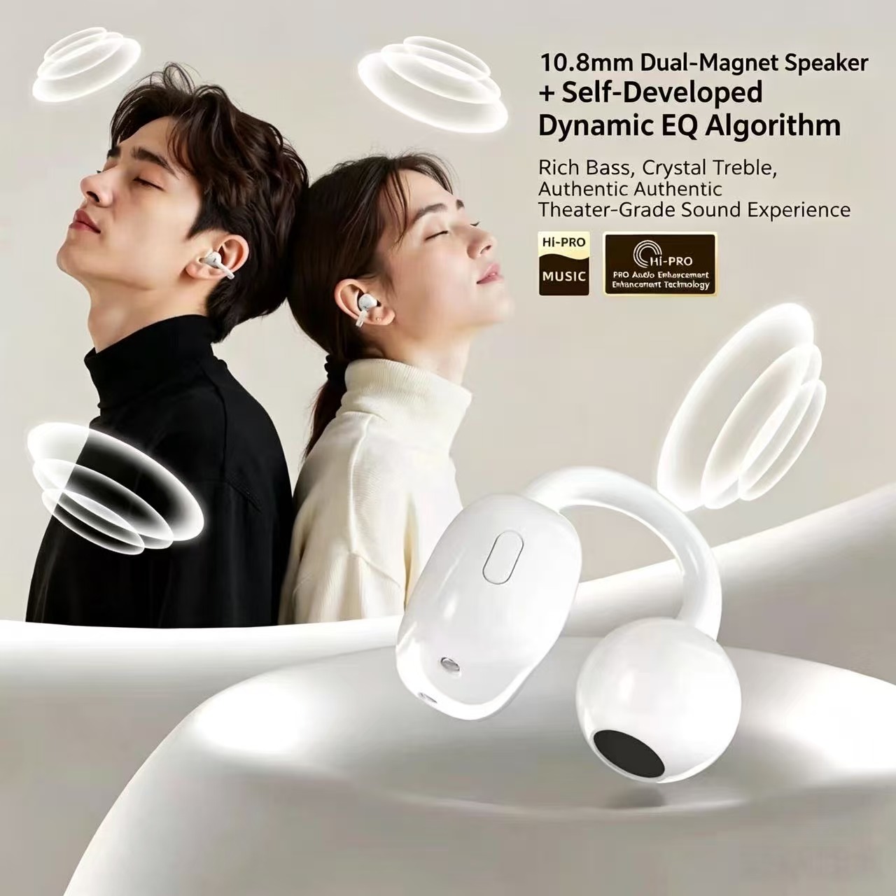 หูฟังบลูทูธแบบคล้องหูไร้สายพร้ - Sports Earphone Hook บทวิจารณ์และราคา