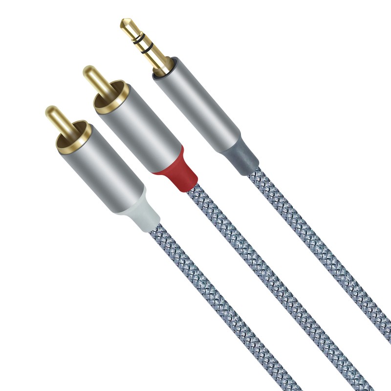 3PCS Hifi Y Splitter Adapter ส - Audio Splitter Y บทวิจารณ์และราคา