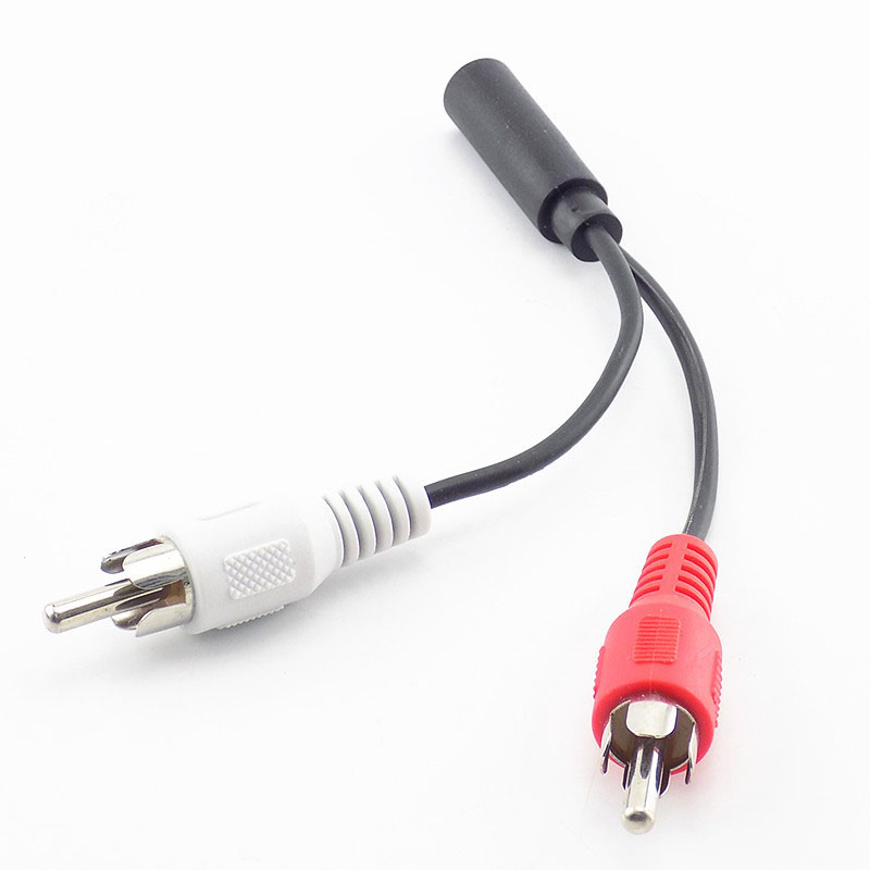 3.5 มม.RCA หญิงแจ็คสเตอริโอ 2  - Cable Extension 3.5 บทวิจารณ์และราคา
