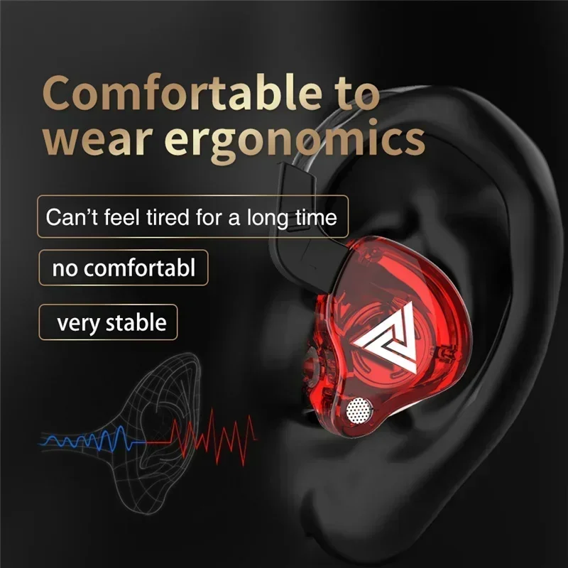 หูฟังแบบมีสาย QKZ AK6 รุ่นใหม่ - Wired Earphone Mic บทวิจารณ์และราคา