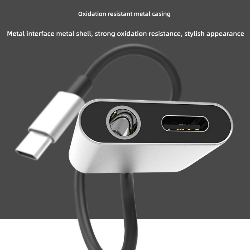 อะแดปเตอร์เสียง2อิน1ชนิด C ถึง - Audiophile Headphone Wired บทวิจารณ์และราคา