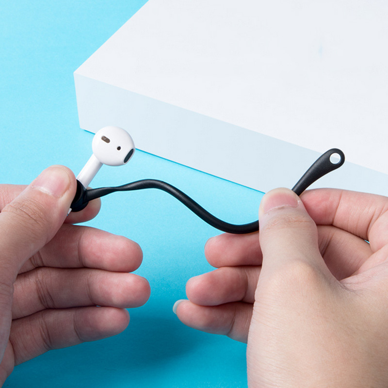 2PCS Mini Anti-Fall ชุดหูฟังไร - Sports Earphone Hook บทวิจารณ์และราคา