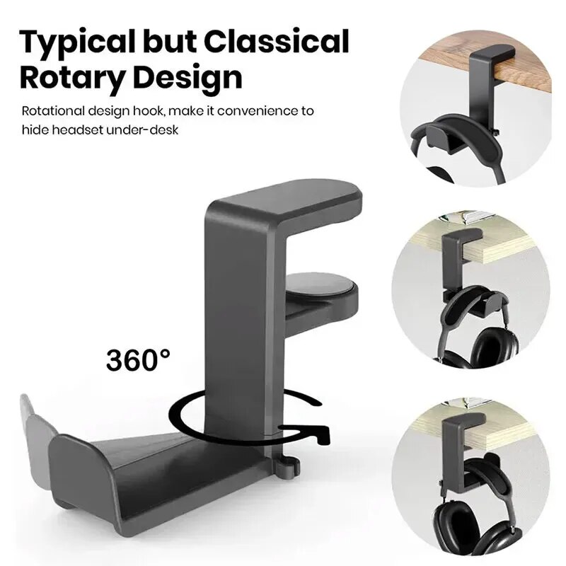 ที่วางหูฟังสำหรับเล่นเกมแบบสาก - Headphone Stand Desk บทวิจารณ์และราคา