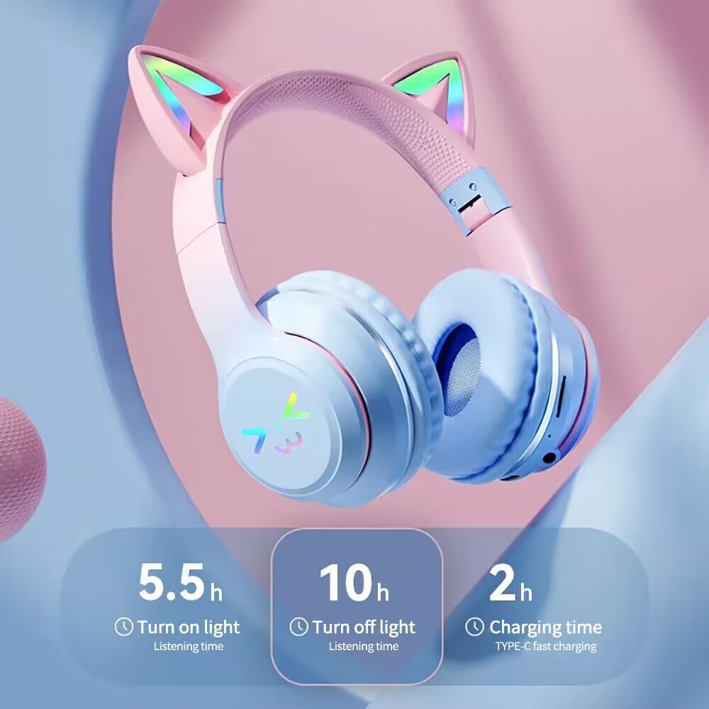 หูฟังเรืองแสง RGB หูฟังเอียบัด - Gaming Headset Rgb บทวิจารณ์และราคา