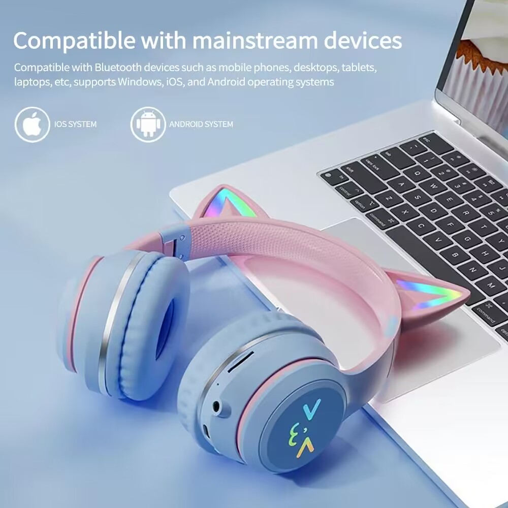 หูฟังเรืองแสง RGB หูฟังเอียบัด - Gaming Headset Rgb บทวิจารณ์และราคา