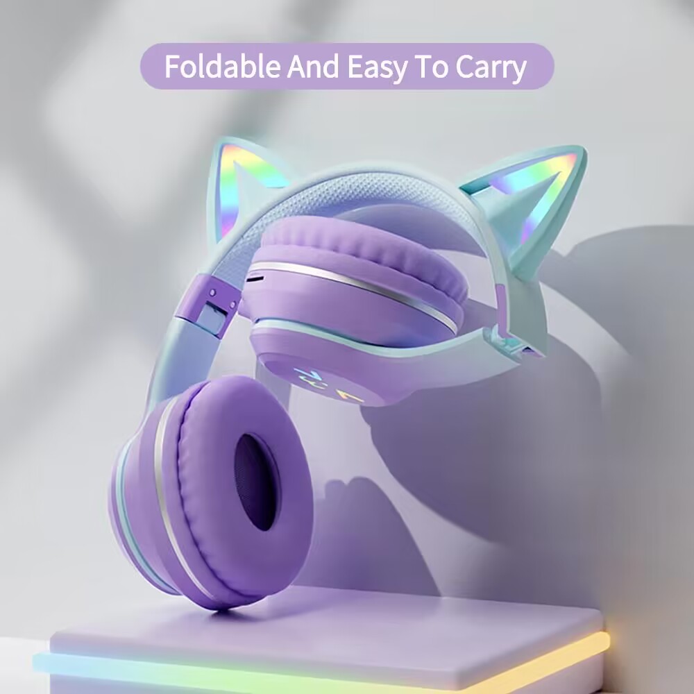 หูฟังเรืองแสง RGB หูฟังเอียบัด - Gaming Headset Rgb บทวิจารณ์และราคา