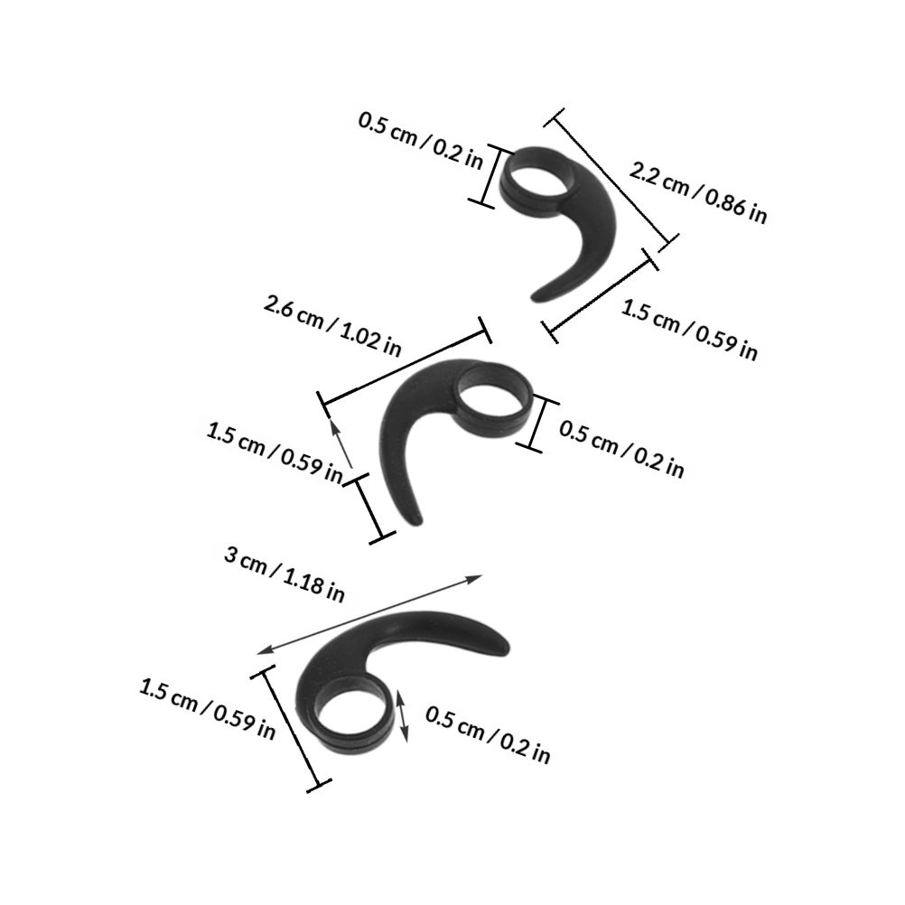12 ชิ้น ที่เกี่ยวหูซิลิโคนแบบส - Silicone Ear Tip Replacement บทวิจารณ์และราคา