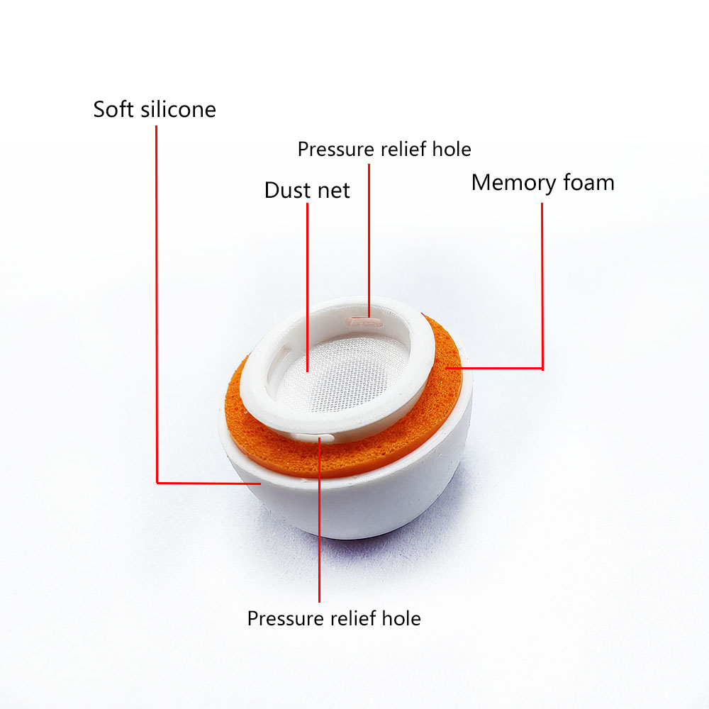 1 คู่หน่วยความจําโฟมหูสําหรับ  - Earphone Foam Tip บทวิจารณ์และราคา