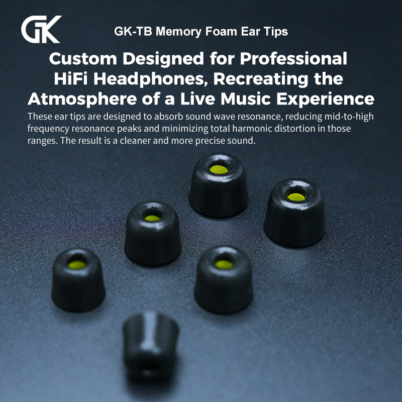 GK-TB 3 คู่ (6 ชิ้น) แผ่นรองหู - Earphone Foam Tip บทวิจารณ์และราคา