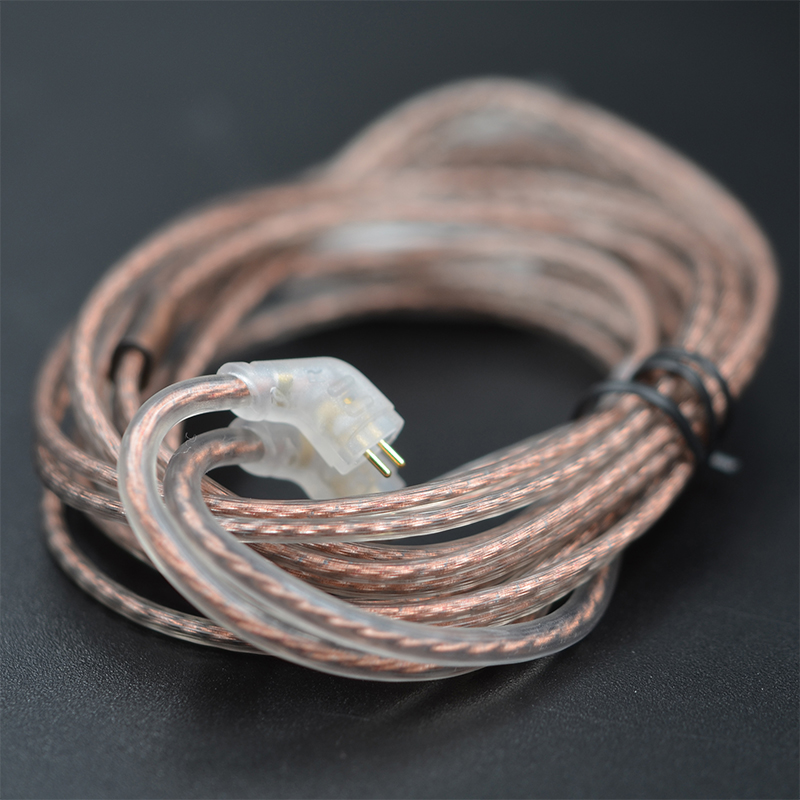 สายหูฟัง KZ ของแท้ สายทองแดงปล - Wired Earphone Mic บทวิจารณ์และราคา