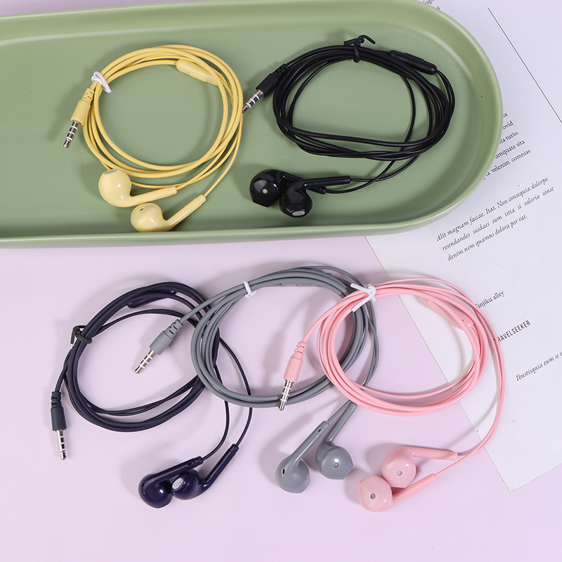 U19 พื้นผิวเรียบหูฟังแบบมีสาย  - Wired Earphone Mic บทวิจารณ์และราคา