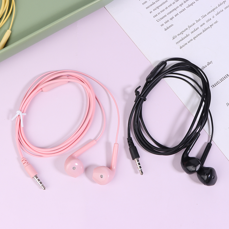 U19 พื้นผิวเรียบหูฟังแบบมีสาย  - Wired Earphone Mic บทวิจารณ์และราคา
