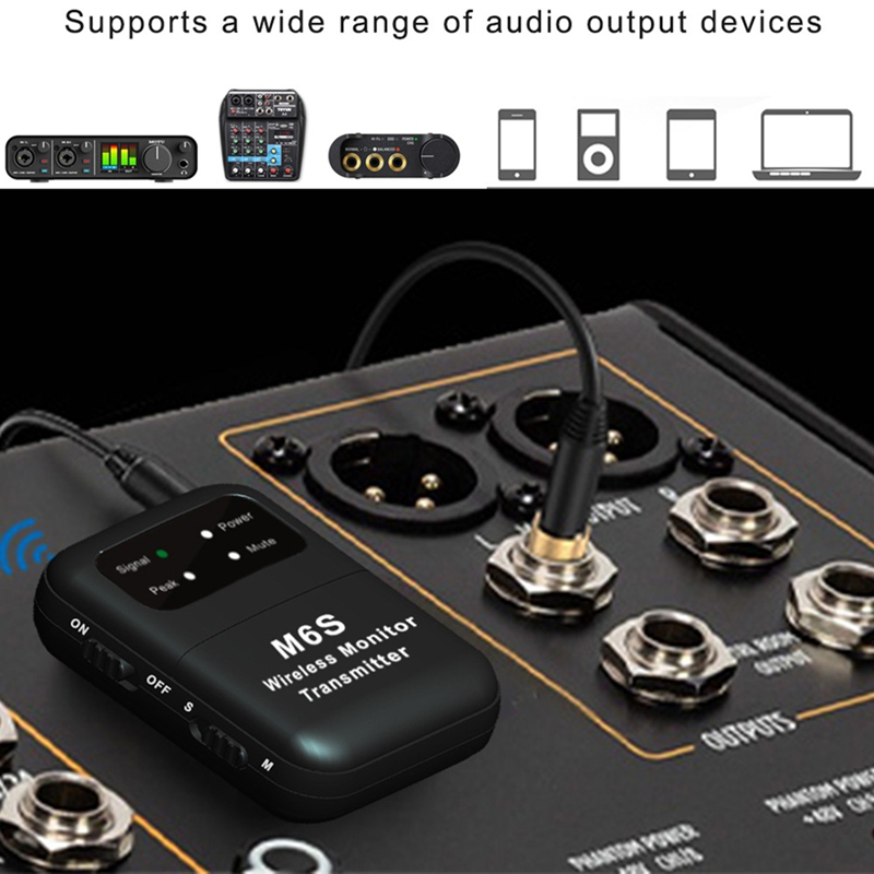A73E-2.4G ไร้สาย In Ear Monito - In Ear Monitor Iem บทวิจารณ์และราคา