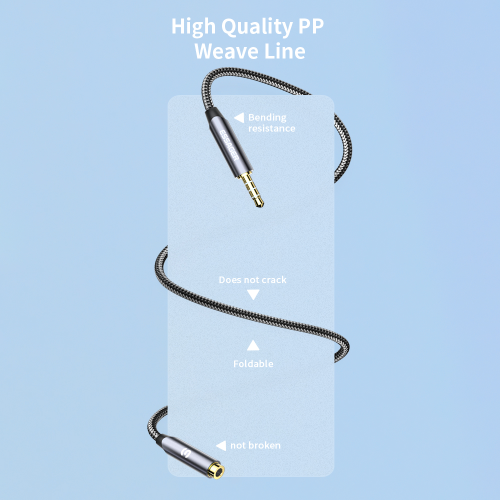 Essager สายต่อหูฟังสายสัญญาณ3. - Earphone Splitter Jack บทวิจารณ์และราคา