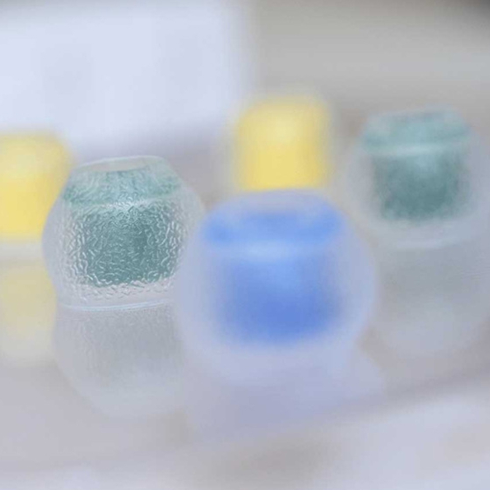 ลดราคาประจำวัน จุกหูฟัง 3 คู่, - Silicone Ear Tip Replacement บทวิจารณ์และราคา