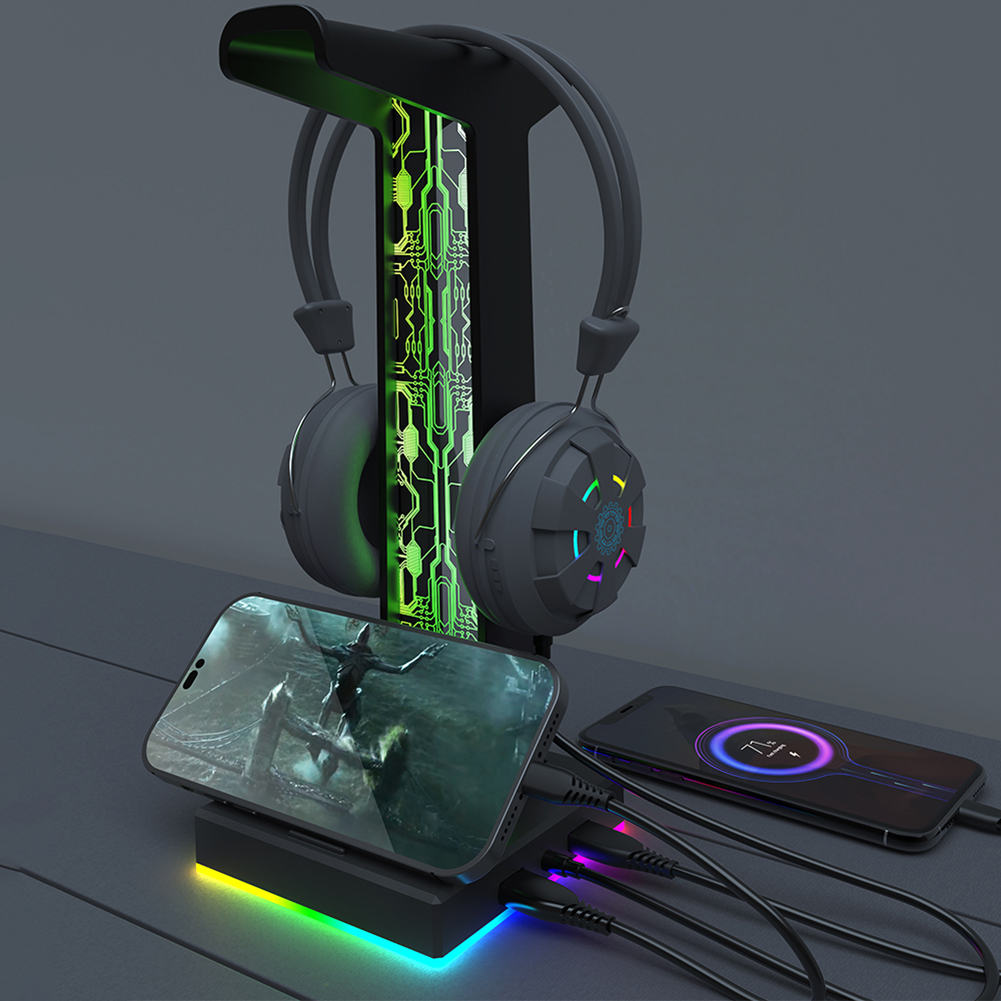หูฟังสำหรับเล่นเกม RGB พอร์ต U - Gaming Headset Rgb บทวิจารณ์และราคา