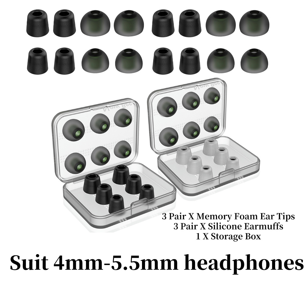 แผ่นรองหูฟังชุดหูฟังที่อุดหูสำ - Earphone Foam Tip บทวิจารณ์และราคา