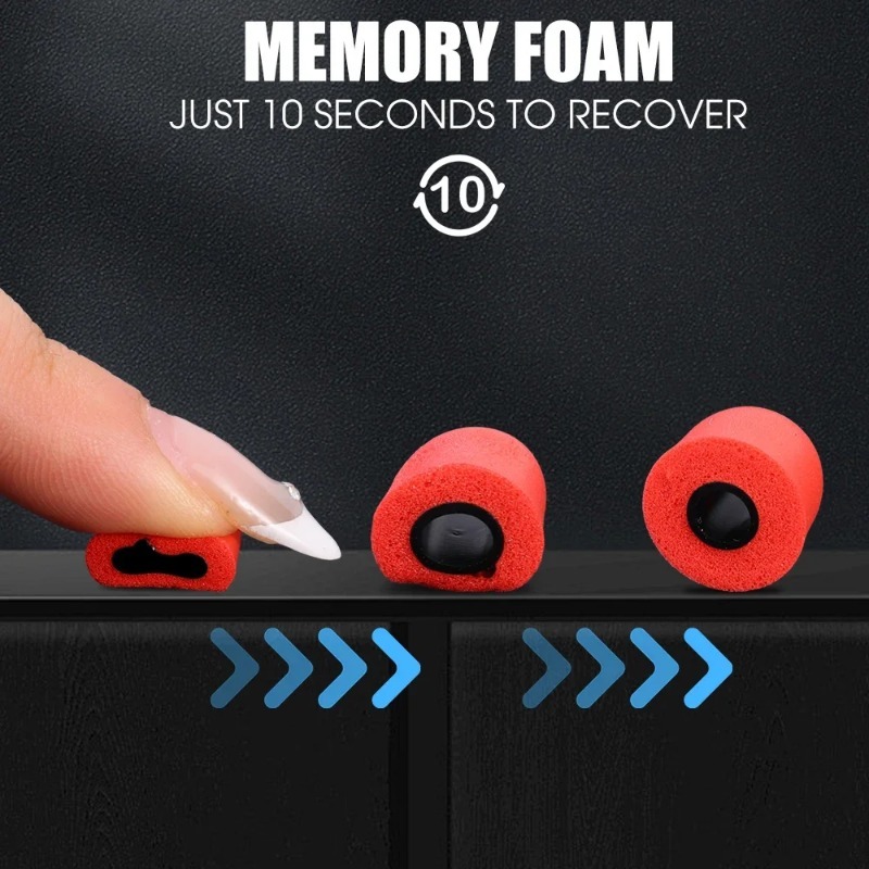 จุกหูฟังเมมโมรี่โฟมสำหรับหูฟัง - Earphone Foam Tip บทวิจารณ์และราคา