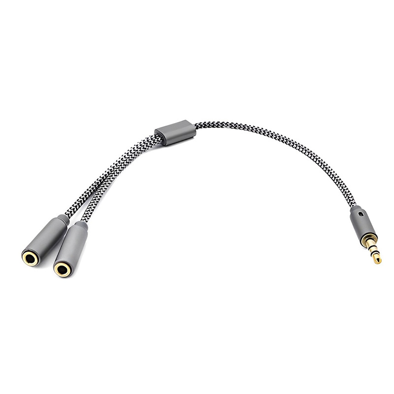 แจ็คแยกสัญญาณเสียง3.5มม. อะแดป - Audio Splitter Y บทวิจารณ์และราคา