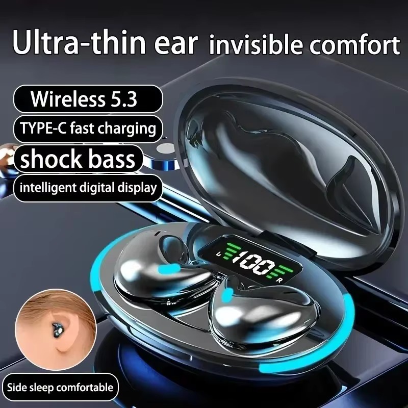 หูฟังบลูทูธ 5.3 หูฟังขนาดเล็ก  - Earbuds Charging Case บทวิจารณ์และราคา