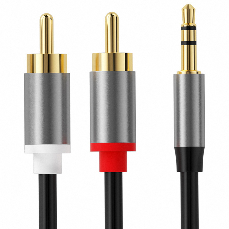 3.5 มม.ถึง 2RCA Double Lotus A - Cable Extension 3.5 บทวิจารณ์และราคา